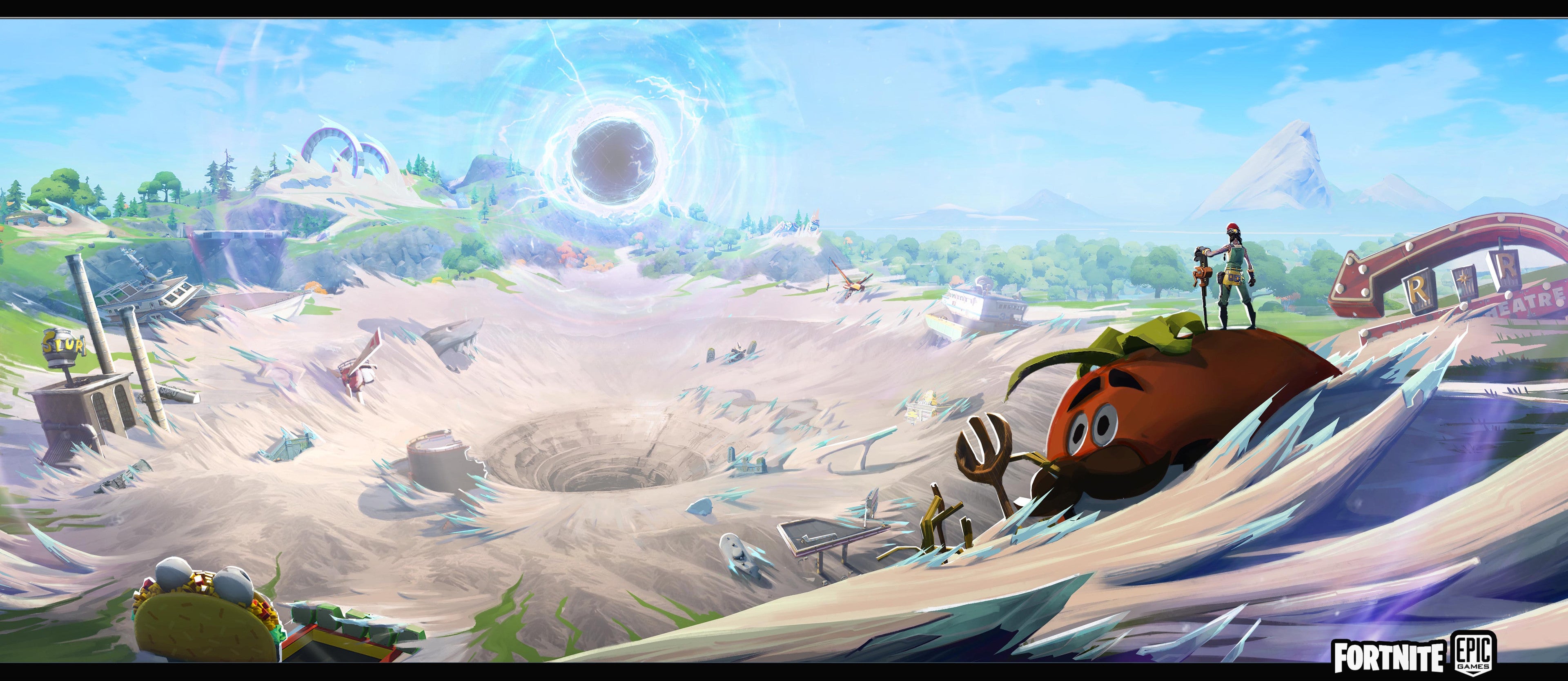 Fortnite concept art offers glimpse behind the scenes